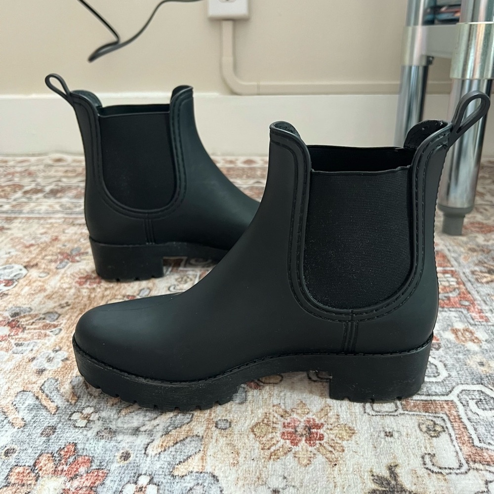 Jeffrey Campbell Cloudy Waterproof Chelsea Rain Boot